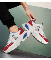 Chaussures Homme 2026 Nouvelle Collection Été Respirantes Tendance Course Décontractées Polyvalentes Semelle Épaisse Rehaussantes Sport Style Papa Solides