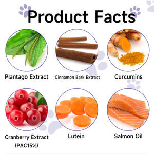 باتوس نكهة 15 1 لينة لذيذ متعدد الفيتامينات الكلب القط يعامل الوجبات الغذائية الصحية للأمعاء القلب كوادريل مفصلي معطف العناية بالبشرة - Product Image 2