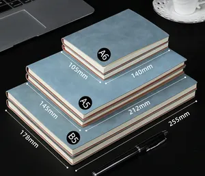 and purple engraving manufacturer fabric sewing books customized 2024-2025 exercise sticky vintage hardcover notebook leather