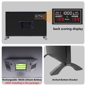<span class=keywords><strong>Tabellone</strong></span> <span class=keywords><strong>Segnapunti</strong></span> Elettronico Digitale LED GANXIN, Grande e Portatile, Display Bifacciale per Basket, Calcio a 5, Calcio e Altri Sport Indoor - Product Image 4