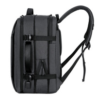 Mochila Unisex de gran capacidad para ordenador portátil, mochila de senderismo de negocios con Material Oxford impermeable para viajes al aire libre