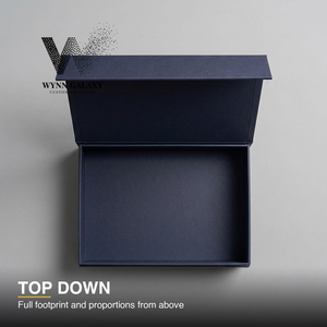 Custom Logo Two Piece Lid and Base Rigid Gift <b>Box</b> Hard Cardboard Luxury Packaging <b>Box</b> for Tea Jewelry Wedding Favour - Product Image 1