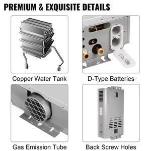 Calentador <span class=keywords><strong>de</strong></span> Agua a Gas Instantáneo <span class=keywords><strong>de</strong></span> 16L, Tipo Geyser, sin Tanque, <span class=keywords><strong>Precio</strong></span> al por Mayor - Product Image 6