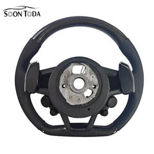 Volant de direction personnalisé en fibre de carbone à quatre boutons SOON TODA pour <span class=keywords><strong>Audi</strong></span> R8 ZC-<span class=keywords><strong>TT</strong></span>-T20 - Product Image 2
