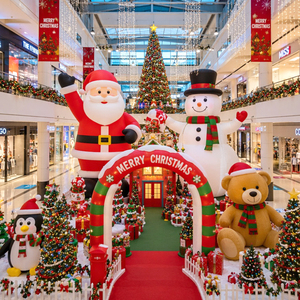 Wholesale Christmas <b>Inflatable</b> Red Santa Claus Outdoor & Indoor Home Garden Christmas Decorations - Product Image 4