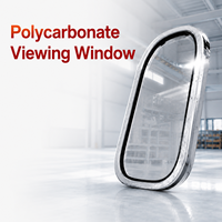 Panel Protector Transparente de Policarbonato Personalizado para Máquinas, Puertas de Seguridad y Equipos