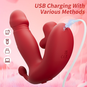 Juguete Sexual de Látex OEM con Control Remoto para Mujer, Estimulación del Clítoris y Punto G, Lengua Vibradora, Recargable e Impermeable - Product Image 6