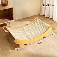 Griffoir pour chat en sisal écologique, style pastoral, résistant à l'usure, anti-miettes, protection de canapé, griffoir arbre à chat intégré