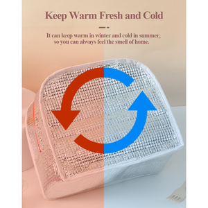 กระเป๋าใส่อาหารกลางวันแบบพกพา ลายการ์ตูนน่ารัก แฟชั่น ทันสมัย  พร้อมโลโก้สั่งทำพิเศษ  วัสดุผ้า Oxford หนาพิเศษ เก็บความร้อนได้ดี เหมาะสำหรับปิกนิก - Product Image 2