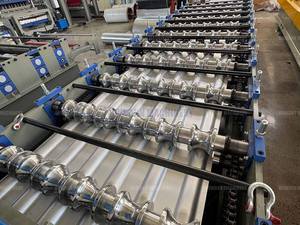 เครื่องขึ้นรูปม้วนกระเบื้องเคลือบเครื่องขึ้นรูปแผ่นหลังคาเคลือบ - Product Image 6