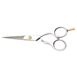 Qnq กรรไกรช่างตัดผมตัดผมสแตนเลสใบมีดคมด้ามจับเซรามิกงานตามสั่งสำหรับตัดผม - Product Image 4