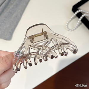 Accesorios para el Cabello de Lujo, Pinza de Plástico Tipo Tarjeta Personalizada para Mujeres, Pinza para Cabello Largo - Product Image 5