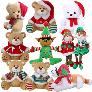 Peluches de Osos de <span class=keywords><strong>Peluche</strong></span> Personalizados de Fábrica para Promociones Navideñas, de San Valentín, de Pascua y Cumpleaños - Product Image 5