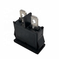 10A250V/16A125V 21*7.5mm 2Pin interrupteur à bascule interrupteur carré PA66 matériau interrupteur à bascule certifié UL