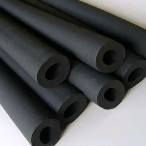 Fireproof nitrile rubber foam thermal heat insulation isolation tube pipe