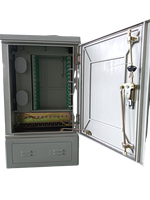 FTTH SMC IP65 288core 576core boîte de transfert panneau Odf unité épissure plateau télécom fibre optique armoire extérieure