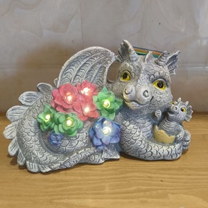 Lampe solaire d'extérieur Dragon DRD06 Décoration <span class=keywords><strong>de</strong></span> jardin extérieur Lampes LED en résine Artisanat - Product Image 5