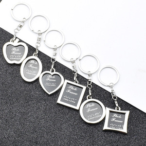 Cá Nhân Vuông Khung Ảnh Keychain Tùy Chỉnh Hợp Kim Hình Ảnh Chủ Vòng Chìa Khóa Cho Những Người Yêu Thích Lưu Niệm Món Quà Thời Trang - Product Image 3