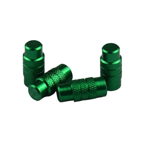 Tapa de válvula de aleación de aluminio CNC multicolor para bicicleta, piezas de repuesto para válvula francesa de neumático sin cámara - Product Image 3
