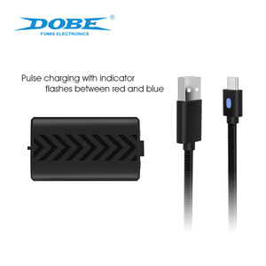 Paquete de batería NiMH recargable DOBE de 1200mAh con <span class=keywords><strong>Cable</strong></span> de carga <span class=keywords><strong>para</strong></span> <span class=keywords><strong>Xbox</strong></span> <span class=keywords><strong>Series</strong></span> <span class=keywords><strong>S</strong></span> X Controller Accesorios de juego - Product Image 4