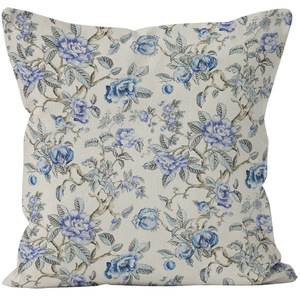 Funda De <span class=keywords><strong>Almohada</strong></span> <span class=keywords><strong>azul</strong></span> claro clásico americano funda de cojín de arte Floral abstracto hogar coche sofá decoración funda de <span class=keywords><strong>almohada</strong></span> - Product Image 2