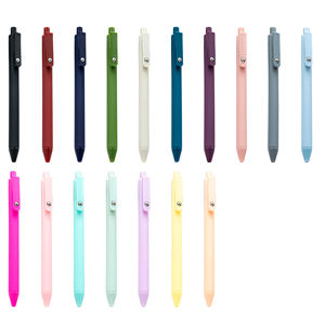 Bolígrafos Personalizados de Plástico Multicolor, Novedosos, al por Mayor, de Goma Suave ABS, con Logotipo Escolar, Personalizables, Retráctiles, Impresos - Product Image 2