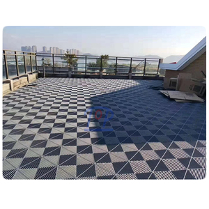 Tapis de sol anti-dérapant en polypropylène résistant aux intempéries, intérieur/extérieur, carports de voitures, allées, plastique résistant à la décoloration-Design graphique - Product Image 1