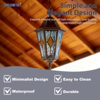 Lampes murales LED d'extérieur pour escalier, télécommandées, à intensité variable, avec diffuseur en verre trempé en aluminium, IP44, faisceau de 20 degrés, garantie 3 ans, pour jardin