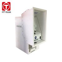 Smart auto service Chine carte sim mobile distribuer télécom kiosque avec lecteur de carte NFC moniteur tactile accepteur d'espèces