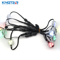 Luces LED de Punto a Todo Color para Exteriores, Impermeables IP67, DC12V, 2 Años de Garantía, Iluminación Navideña para Edificios y Paisajes