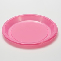 Ensemble jetable personnalisé de couleurs mélangées Disque en plastique pour fête Ensemble de vaisselle pour biscuits et gelée