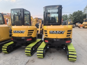 Oferta Especial: Miniexcavadora Usada SANY SY35U Ultracompacta de Bajo Consumo para Renovación de Jardines, Trabajos en Sitios Estrechos y Tuberías - Product Image 2