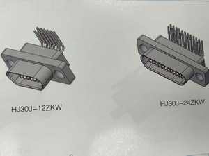 Connecteur électrique micro rectangulaire à transmission haute vitesse série HJ30J - Product Image 4