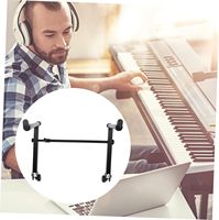 Wholesale Heavy -Duty Adjustable Digital Piano Keyboard Piano Stand Heightener Frame