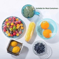 Film alimentaire en PVC jaune de qualité alimentaire avec boîte à découpe intégrée, emballage alimentaire pour la cuisine domestique, OEM, marque privée