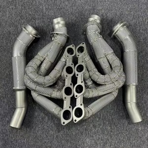 Colector de Escape Aislado de Alto Flujo SS304 para <span class=keywords><strong>Ferrari</strong></span> F430 4.3L V8 2005-2009, Mejora del Rendimiento - Product Image 6