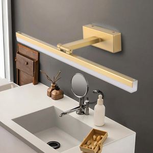 Lámpara de Pared LED Moderna con <span class=keywords><strong>Espejo</strong></span> y <span class=keywords><strong>Luz</strong></span> de Tres Colores para <span class=keywords><strong>Baño</strong></span>, Gabinete, Maquillaje, <span class=keywords><strong>Luz</strong></span> de Relleno - Product Image 1