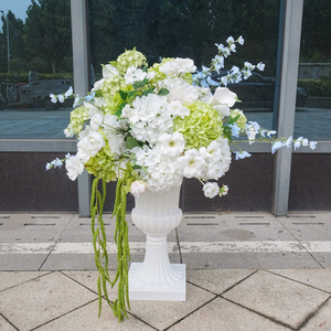 Centro de Mesa de Boda o Graduación con Bola de Flores de Seda Personalizada, Decoración de Mesa Lujosa para Interiores y Exteriores - Product Image 1