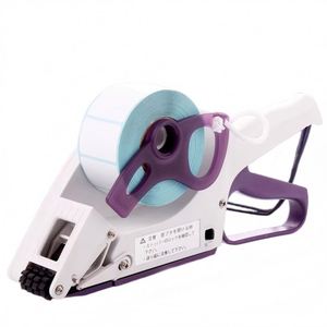 Self-adhesive Fruit Tag Barcode <b>Printing</b> Flat Round Sticker <b>Machine</b> for Bottle <b>Labeling</b> Product Category <b>Labelers</b> - Product Image 2