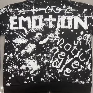 Felpe con Cappuccio di Alta Qualità per <span class=keywords><strong>Uomo</strong></span>, Abbigliamento Streetwear di Design con Stampa a Getto d'Inchiostro e Zip, Felpe 'Mixed Emotion' per Uomini - Product Image 6