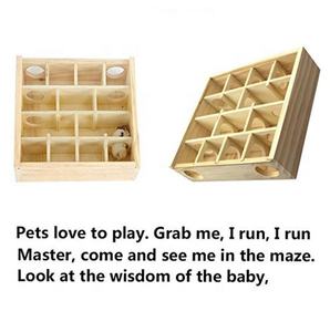 Hamster oyuncak akrilik kapak cüce fare kafesi tüpler Gerbil labirent küçük kürklü hayvanlar - Product Image 5