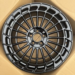 Jantes noires 5x112 de 19 pouces, jantes décalées pour voitures particulières, moyeux de roues pour <span class=keywords><strong>Mercedes</strong></span> W221 W222 W223 W212 W213 W214 - Product Image 3