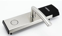 Système hôtelier TT, serrure de sécurité pour hôtel en acier inoxydable 304, serrure de porte électrique intelligente RFID pour dortoir universitaire