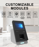 15,6-Zoll-Bildschirm RFID/NFC-Karten ausgabe kiosk 24/7 Self-Check-In-Lösung Self-Check-in-Kiosk für Hotels mit Schlüsselsp ender