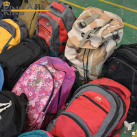 Sacs à dos d'occasion, lot mixte, grade A, sacs de seconde main en gros, sacs d'école pré-utilisés, sacs pour enfants désinfectés, export