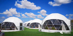 Tenda di lusso a 5 stelle <span class=keywords><strong>Safari</strong></span> 2 persone Living Camping Resort Dome per Hotel Glamping - Product Image 6
