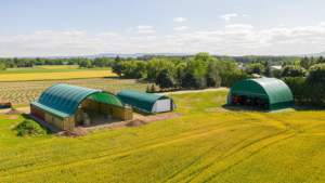 Abri de conteneur maritime sur mesure à prix d'usine avec toit en tissu PVC et structure en acier - Product Image 5