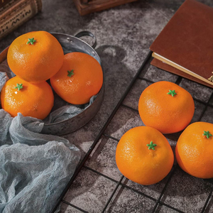 Naranjas Artificiales Realistas de Espuma para Decoración de Halloween, Navidad, Hogar, Cocina, Fiestas - Product Image 2