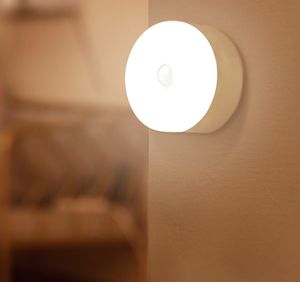 Hareket sensörlü LED gece lambası USB şarj edilebilir gece yatak odası için lamba mutfak dolap ışığı kablosuz dolap ışığı - Product Image 1