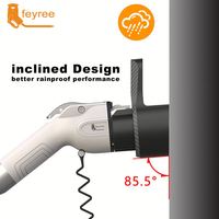 Chargeur EV portable Feyree Type 1, support de prise de chargeur AC, chargeur SAE J1772 pour véhicules électriques EV